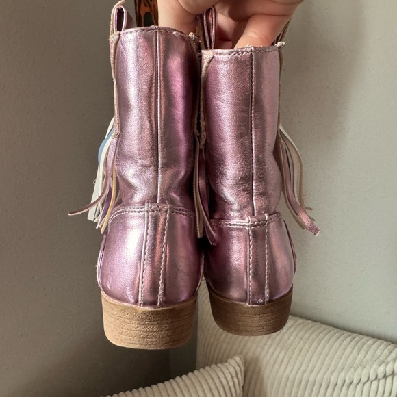 Pink Star Embellished Boots - Picture 3 of 6